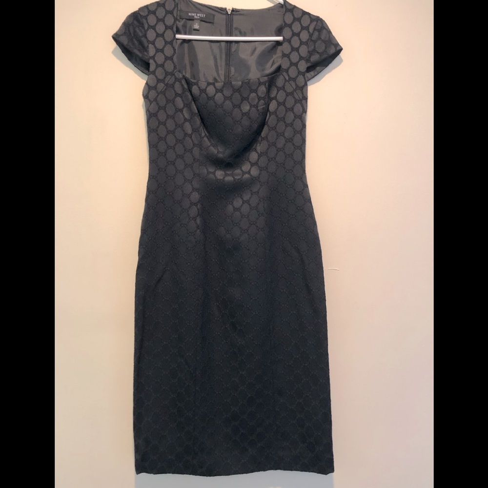 Nine West pencil dress.  Size 2, black.